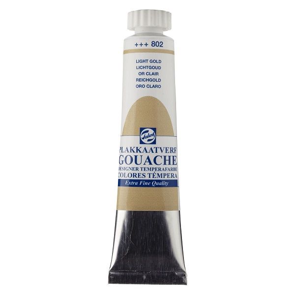 <p>

Royal Talens Gouache Tube 20ml Light Gold is a high quality and extra fine quality tube that is suitable for students, faculty of applied art, fine art and engineering. This professional grade paint is perfect for creating beautiful works of art with its intense and vibrant colors. The non-toxic, water-soluble paint is easy to use and can be blended with other colors to create exciting new shades. It has excellent coverage and will dry quickly with a matte finish. The gouache is made in the Netherlands