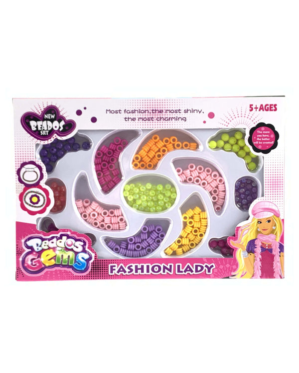 Toy Beados Gems Fashion Lady