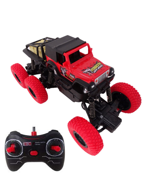 Remote Control, 6 Wheels, Monster Road Off-Road Vehicle -