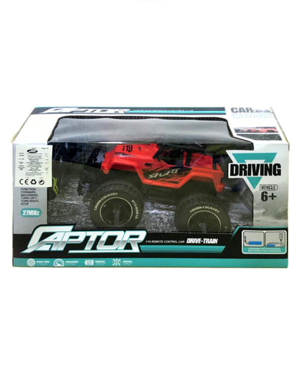 Sport Car With Remote Control For Kids - Red