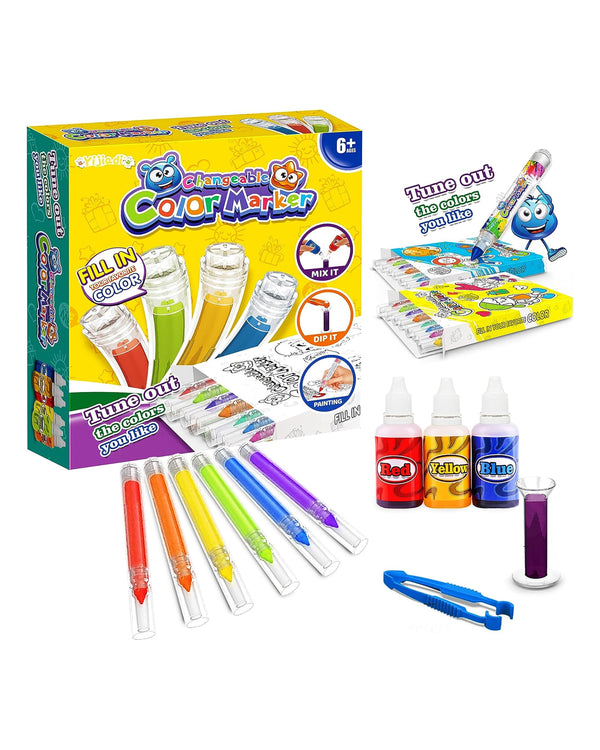 Toy Changeable Color Marker Fill In Your Favorite Color