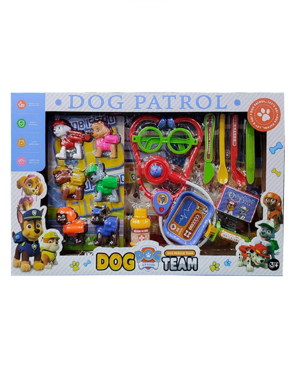 Dog Patrol Doctor Tools With Figures