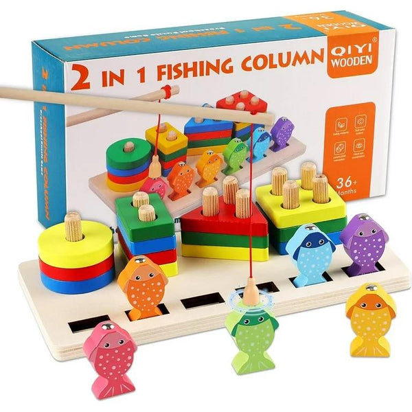 Wooden Fishing Game