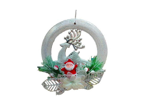 Silver Christmas Wreath