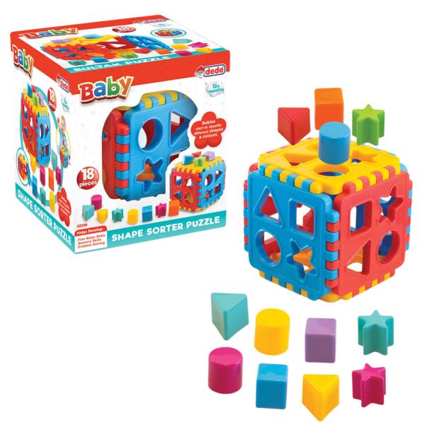 Dede Shape Sorter Puzzle | Multicolor