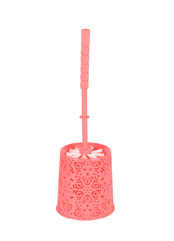 Royal Round Holder with Toilet Brush Rose