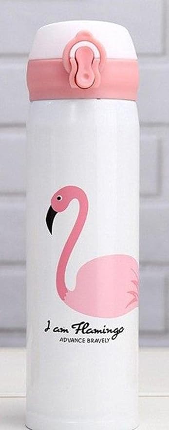 Thermos Flask 500 Ml | White Pink