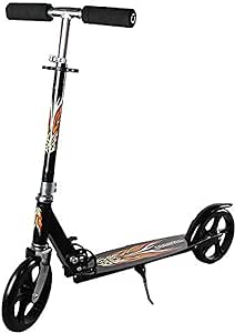 Adult Adjustable Kick Scooter | Black