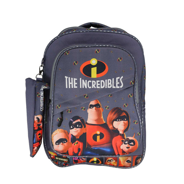 School backpack model 14 the incredibles gray