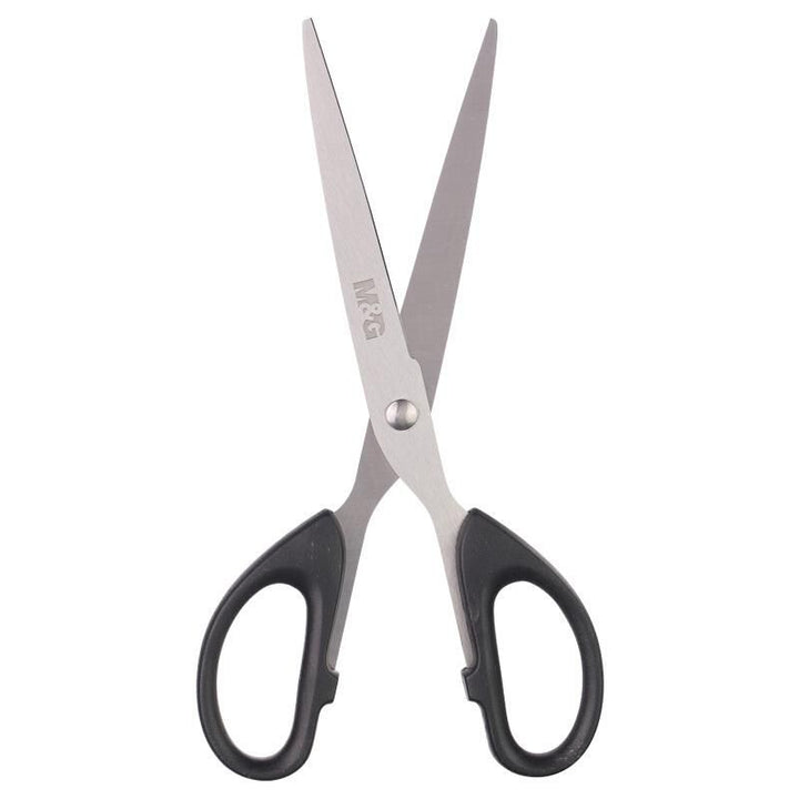 <p>
The M&G Chenguang 180mm Pratt & Whitney Household Scissors - No:ASSN2249 are made in China and are made of high quality materials for durability and long lasting use. The blades are sharp and the scissors are ergonomically designed for comfortable use. The blades are made of stainless steel with a fine grinding and polishing, making them sharp and resistant to rust and wear. The handles are plastic and are comfortable to grip, fitting the shape of your hand. The scissor head is designed with attention t