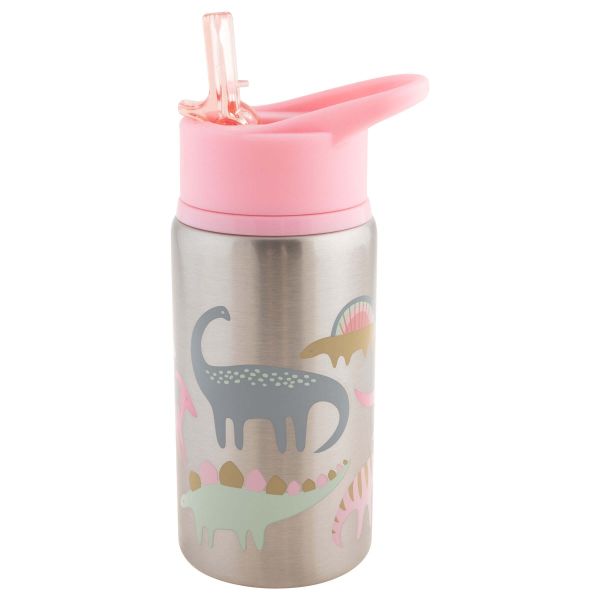 Bottle Light Pink Dinosaur