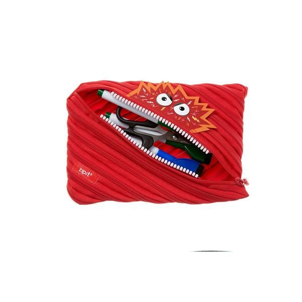 Monster Jumbo Pencil Case | Red