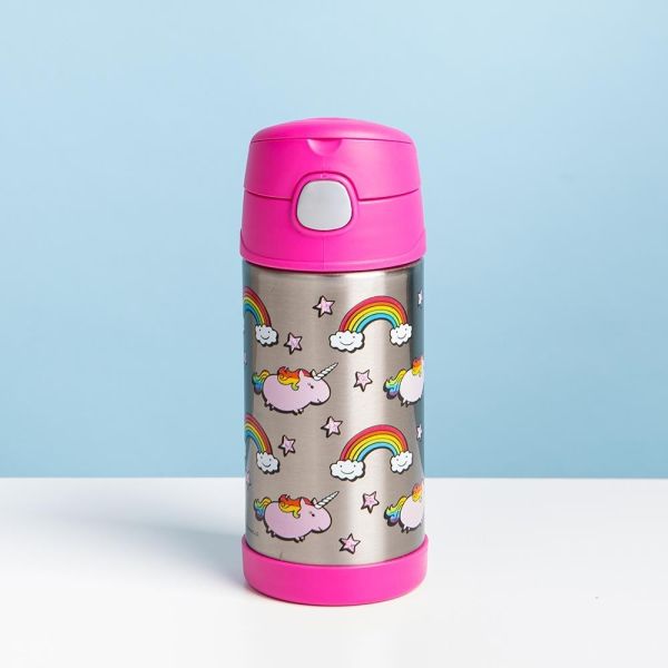 Unicorn Stainless Steel Bottle | Pink White