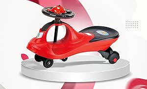 Ride On Swing Magic Car For Kids Strongest Smoothest Twister Free Wheel |Red