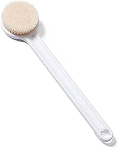 Back Cleaning And Massaging Shower Brush | White