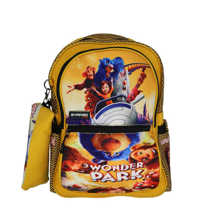 School backpack model 16 wonder park yellow