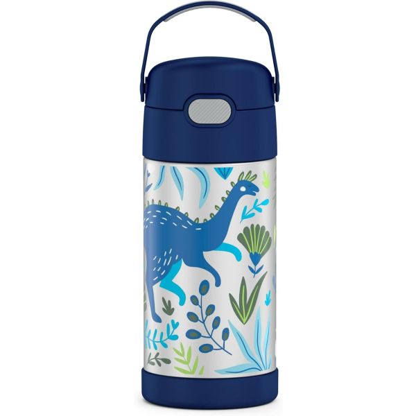 Dinosaur Stainless Steel Bottle | Blue