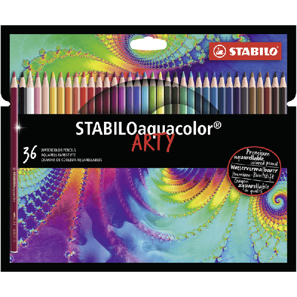 Stabilo Aquacolor Colored Pencils - 36 Pcs