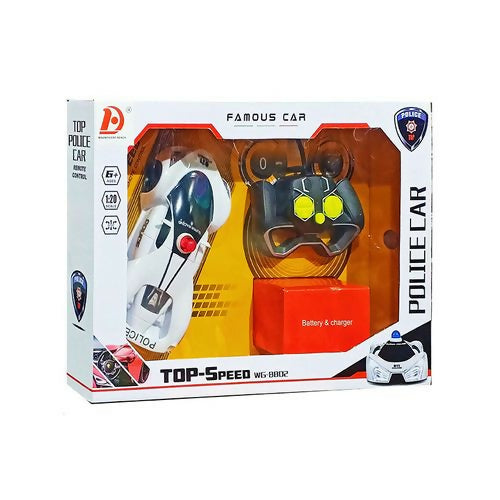 Toy R/C TOP SPEED POLICE CAR