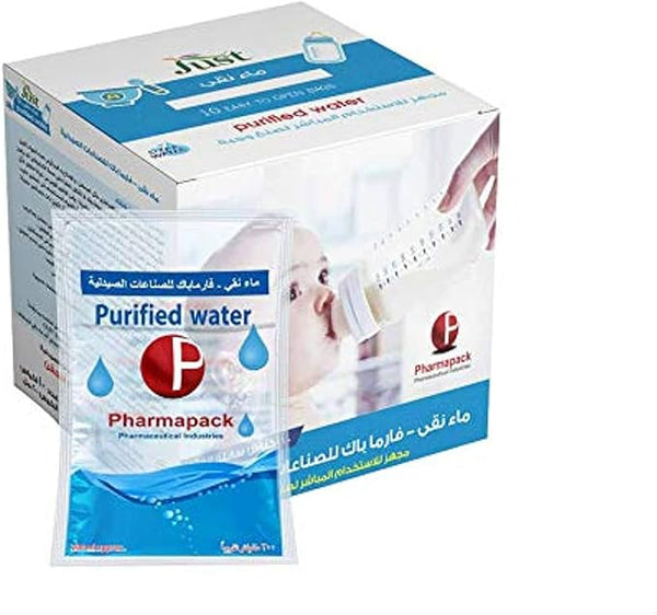 Just Purified Water 60 Sachet - 200 Ml