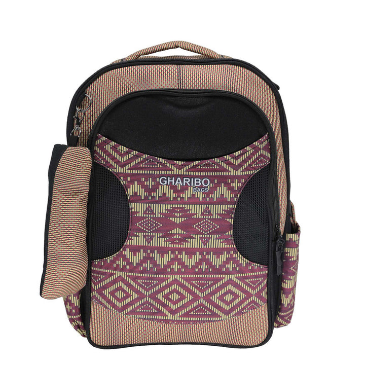 School backpack model 25 Motifs brown