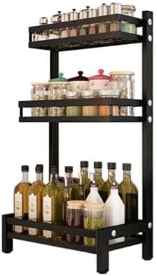 Metal Organizer Rack Organizer 3 Door | Black