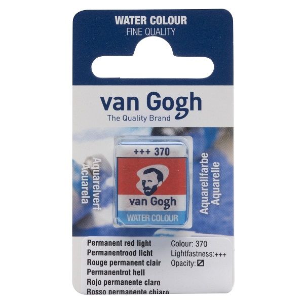 <p> 
Royal Talens Van Gogh Watercolour Pan Permanent Red Light is a perfect choice for both professional artists and students alike. These brilliant and intense colours provide excellent transparency and a high tinting strength, making them easy to work with and mix. Perfect for creating a wide range of vibrant and unique watercolour paintings, these paints are made with only the highest quality ingredients and proudly produced in Holland. Whether you’re an experienced artist or just starting out, these pai