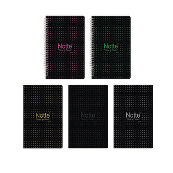 Notte A4 Notebook 100 paper | Black