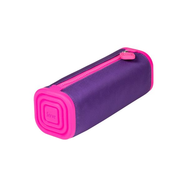 Prismo Silicone Pencil Case | Purple Pink