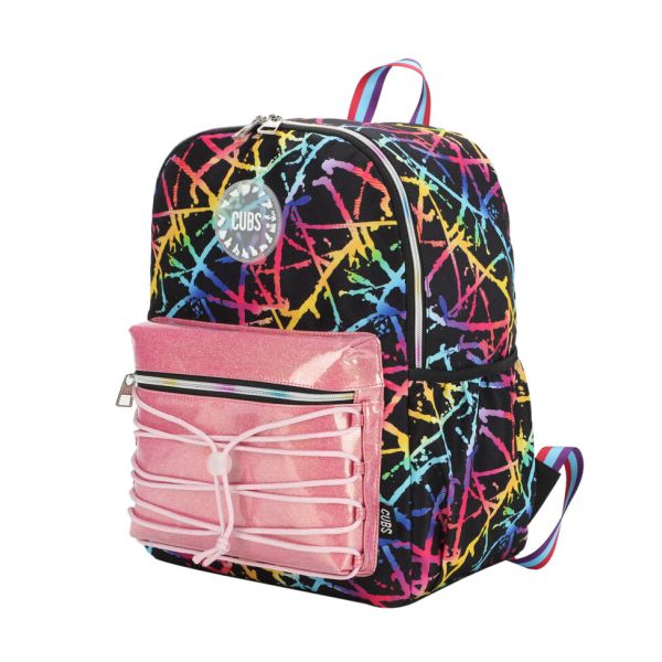 Cubs Dark Night Ray Backpack | Black Pink