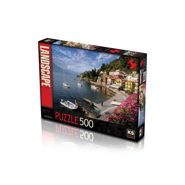 Ks Games Lago Di Como Italy Puzzle - 500 Pcs