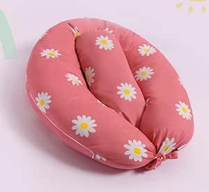 Multipurpose  Breastfeeding Pillow And Bottle Feeding Baby Nursing  Bed C Shape And Baby Lounger | Multicolor