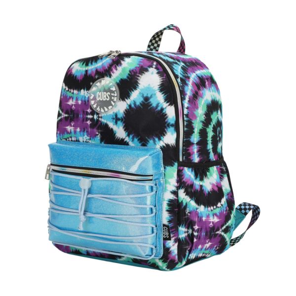 Cubs Dazzle Tie Dye Backpack | Blue