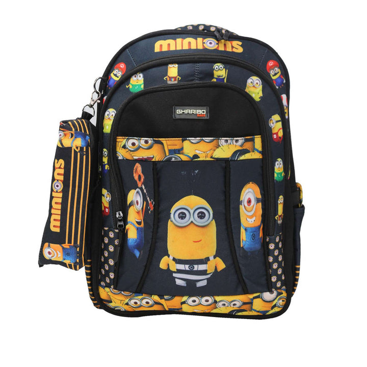 School backpack model 19 Minions black