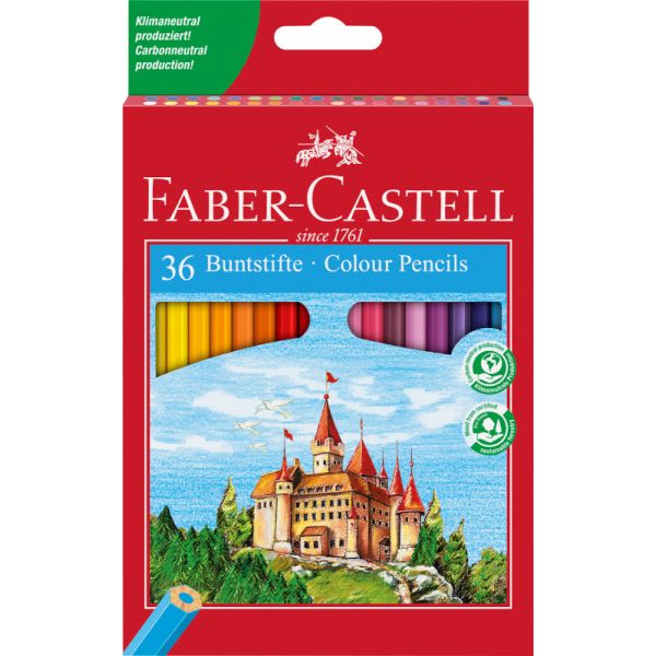 Faber Castell Buntstifte Color Pencils - 36 Pcs