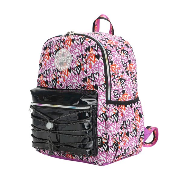 Cubs Colorful Love Backpack | Pink