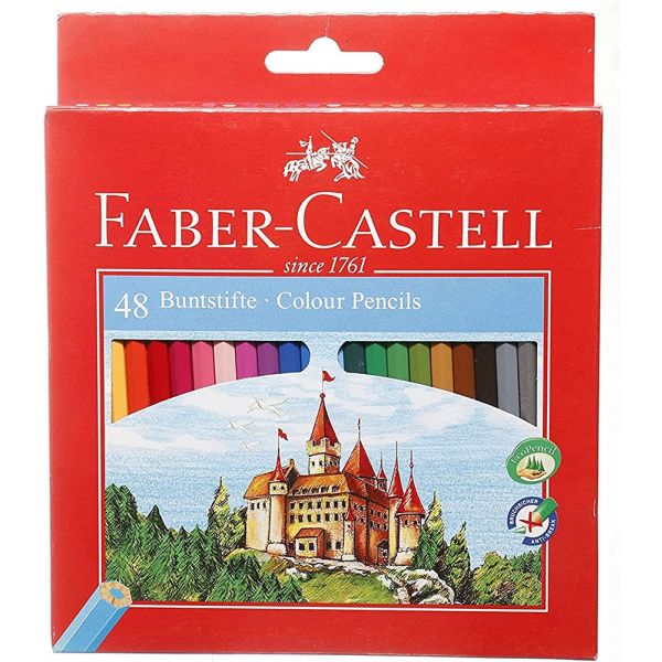 Faber Castell Buntstifte Color Pencils - 48 Pcs