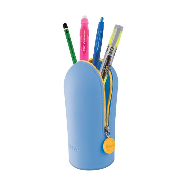 Silicone Pencil Case | Blue