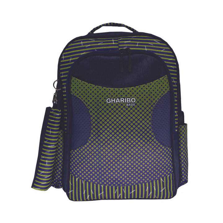 School backpack model 25 Dots blue