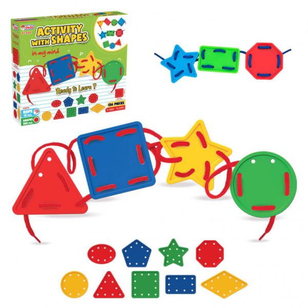 Dede Activity With Shapes 156 Pcs.