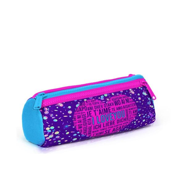 Pencil Case Heart | Purple