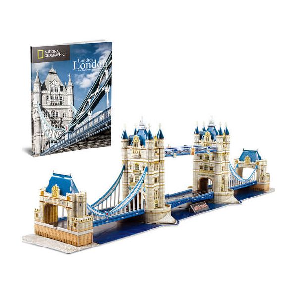 Cubic Fun 3D Puzzle Tower Bridge Shape - 120 Pcs