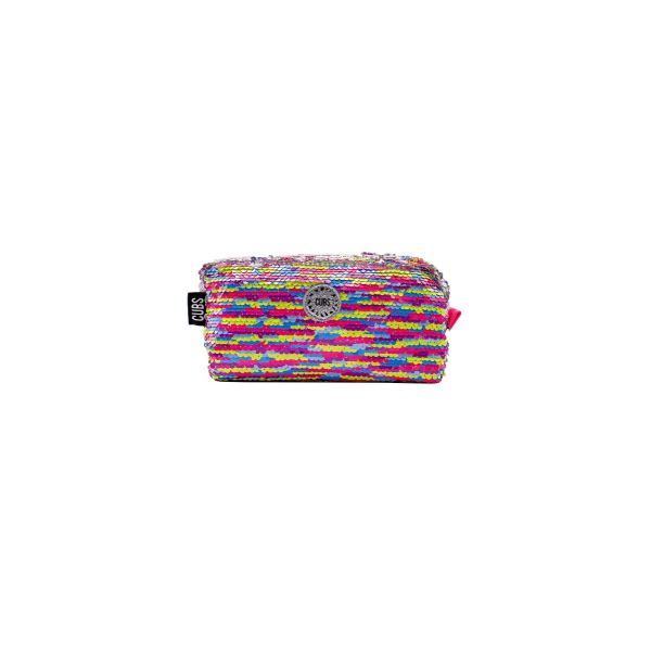 CUBS Sequin Body Pencil Case | Multicolor