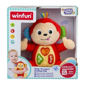 Winfun Monkey Sing 'N Learn With Me | Red