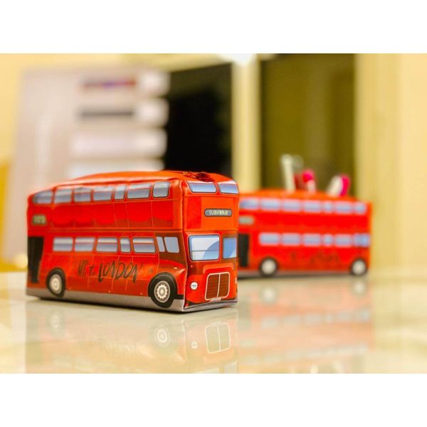 Mamas Gift London Bus Pencil Case | Red