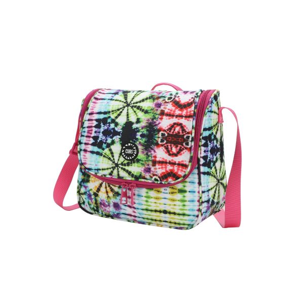 Cubs Tie Dye Swirls Lunch Bag | Multicolor