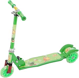 Scooter With Three Wheels For Kids | Green