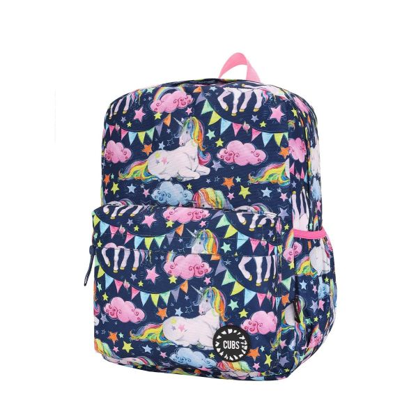 Cubs Fairy Tale Unicorn Backpack | Navy Pink