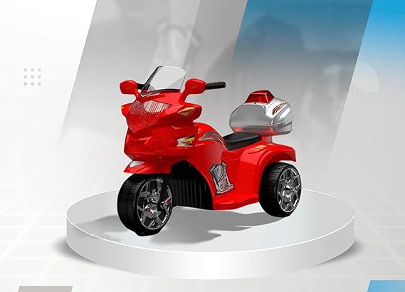 Motocycle  Charging Electric For Kids | Red Black