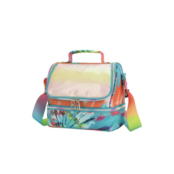 Cubs Tie Dye Lunch Bag | Blue Orange